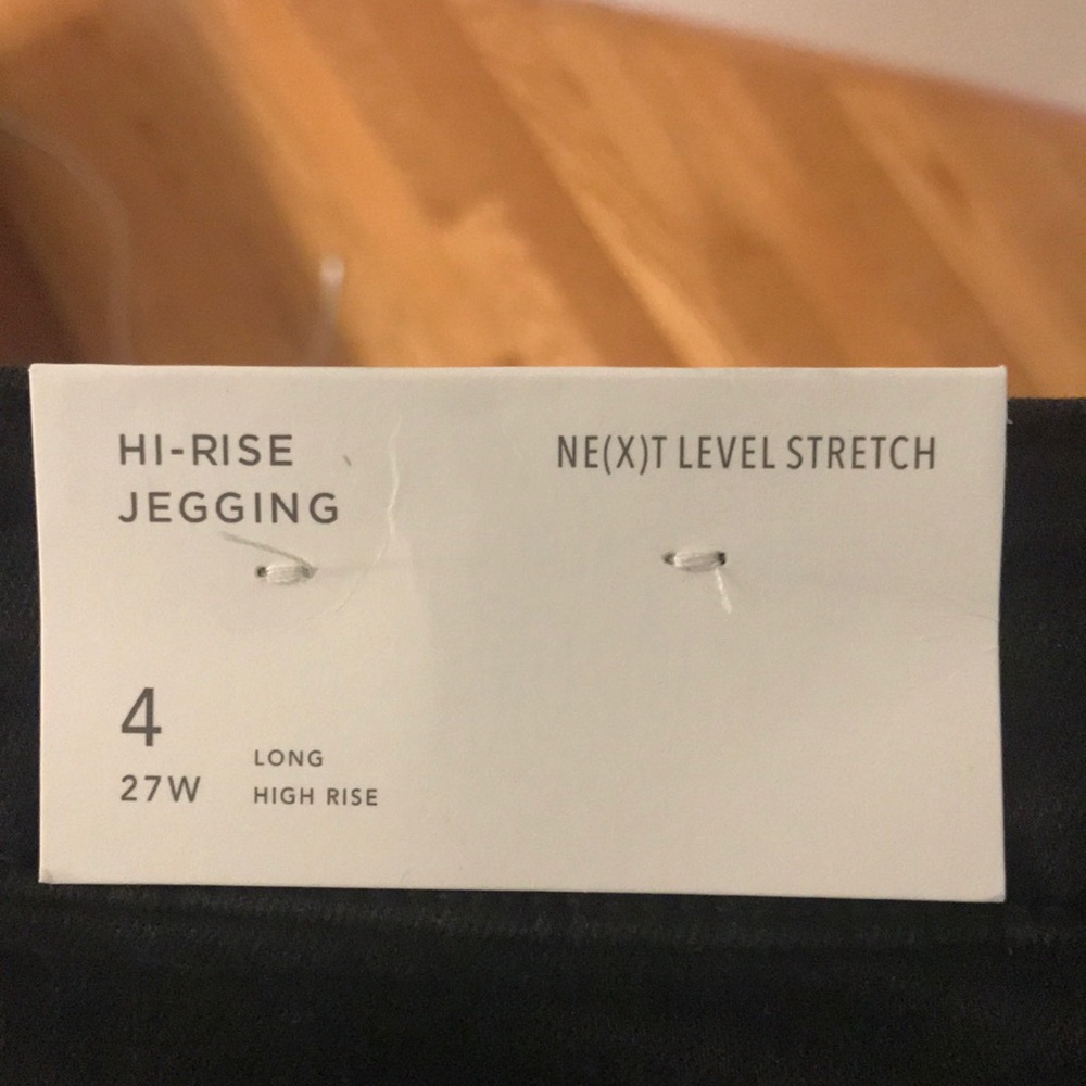 High rise jeggings